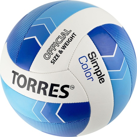 Купить Мяч волейбольный Torres Simple Color любительский р.5 в Каргополе 